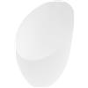 NOLITOY Paralume Decorativo a Ferro di Cavallo in Plastica Bianco per Lampada da Tavolo e Lampada da Terra, Leggero e Facile da Pulire, Stile Classico Semplice