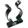 ONESTOPDIY.COM 10 x Terry Tool Clips Nero Plastica Rivestito Molla Acciaio Manopole Diam. 50MM