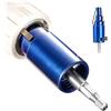 Générique Estrattore di tubo rotto - Estrattore di bullone strappato, adatto per tubi 13 mm 19 mm 25 trapano doccia vasca da bagno irrigatore scarico riparazione valvola