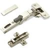 SOTECH 2 x SOTECH cerniere universali Salice con foratura a 110° T48 per porte arrotondate, in battuta e profilate con piastra trasversale altezza 3 mm