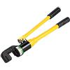 CGOLDENWALL Taglierina idraulica per tondo per cemento armato manuale in acciaio forbici a morsetto taglio 25mm HY-25 (HY-25 Rebar Cutter)