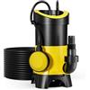 Wiltec Pompa sommersa acque nere 7500 l/h 400 w prevalenza 5m Elettropompa a immersione