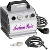 Wiltec Compressore per aerografo AS176 a 1 cilindro, silenzioso e oil free 3 bar, con manometro