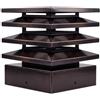 Generico Comignolo Architettonico per canne fumarie base quadra - diverse misure (cm 37x37)