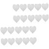 LIFKOME Ganci A Forma Di Cuore Casa in Acciaio Inossidabile Ganci Adesivi Senza Foratura Come Articoli Essenziali Casa E Decorazioni