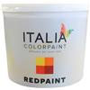 Italia colorpaint Redpaint, Idropittura Acrilica Superlavabile per Caminetti, Rosso Ossido, 0,500 Litri, Resistente al Caldo, Concentrata, Finitura Satinata