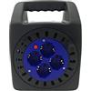 EXTRASTAR AVVOLGICAVO PROLUNGA 15 MT 4 PRESE 2P+T