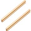 DSWZLQDXB 2 pezzi Maniglioni per Armadio Pomelli per Mobili Maniglia per guardaroba Oro Tiretti del cassetto Dell'armadio Spazio Alluminio Manopole Maniglie per tirare (Hole distance 192mm)