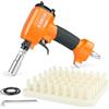 KAMSIN 1620 Pistola Pneumatica per Chiodi Decorativi - Sparachiodi Decorative ad Aria 16.2mm per Borchie, Spilli da Tappezzeria in Mobili, Tappezzeria & Artigianato