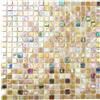 conwire mosaico piastrelle di rete parete Mix Color sabbia vetro iridescente madreperla Oriental parete quadrato cucina bagno WC