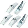 Generic XYWHPGV Filettatura femmina diametro M10 Caricato a molla Ancoraggio a parete cava Toggle Dado ad alette 5 pezzi(1be33 1bd53 e7384 36b72 6ee12 3bcad