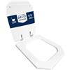 HYDRO HOME Tavoletta Wc DECO' CESAME Compatibile, Copriwater In Legno Rivestito Con 2 mm Di Resina, Tavoletta Wc Con Cerniere Fissaggio Dal Basso MADE IN ITALY