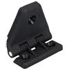 AB Tools Nero grande foglia in poliammide rinforzato cerniera plastica 80x100mm italiana