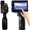 MJBDCVN Stampante Palmare Portatile, Stampante a Getto D'inchiostro Portatile con Touch Screen da 4.3 e Cartuccia D'inchiostro a Rapida Asciugatura, per Logo/Immagine/Data/Codice QR/Codice a Barre