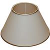 LampyAbazury.com Paralume 250 x 125 x 140 mm diametro inferiore x diametro superiore x altezza | Imitazione Cotone Ecru (Crema) | per attacco E27 (grande) | Paralume 25 x 12,5 x 14 cm