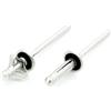 IERO Rivetti a strappo a tre ali TREBULB PLUS Alluminio/Alluminio Testa Tonda con guarnizione EPDM 5.2x19.1 Spessore serrabile 1.5-6.4mm - Confezione da 100 pezzi