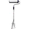 Lonrtesw Rullo di Airless Argentato Rullo di Airless In Metallo Spruzzatore di Potenza con di Prolunga Grassetto da 30 cm Adatto per Spruzzatore