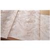 TaoGift Carta da parati vittoriana damascata goffrata Peel and Stick, carta da parati murale per camera da letto, bagno, soggiorno, decorazione per la casa (53 cm x 3 m, rosa chiaro)