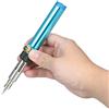 VISLONE Saldatore portatile a gas saldatore butano con fiamma regolabile 2370 ℉ ad alta temperatura per elettronica brucia legno