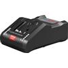 Bosch Professional 1600A019S6 Caricatore GAL 18V-160 C, Modulo Connectivity, Corrente di Carica 16 A, in Cartone C + Como, 18 V, Nero