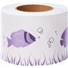 VisitRyl Bordo decorazione autoadesiva rimovibile per cucina bagno piastrelle adesivo per pareti autoadesiva Pesce piccolo 10 cm x 1000 cm