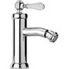 Paini Duomo Miscelatore Bidet con Leva in Ceramica Bianca con Snodo Scarico Automatico 11/4 (88CR306L6)