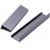 KVLDEC 2 Maniglie per Armadietti Maniglie Invisibili per Porte di Mobili Maniglia del Cassetto de Guardaroba in Lega di Alluminio, per Bagno Camera da Letto Cucina (Length 1200mm)