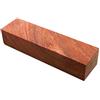 Xliji Selezione di legno da tornitura, per manici di coltelli, maniglie, progetti di lavorazione del legno,(127 mm x 40 mm x 25 mm, Bloodwood dello Zambia)