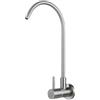 XDSMB Rubinetto a Muro Cucina per Depuratore Rubinetto Monocomando Girevole 360° Rubinetto Osmosi Inversa,Spazzolato