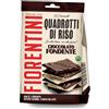 Fiorentini Alimentari QUADROTTI RISO RICOPERTI DI CIOCCOLATO FONDENTE 80 G