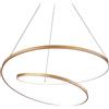 Ideal Lux Oz Sp D80 Dali Ottone Lampada a sospensione
