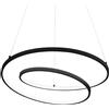 Ideal Lux Oz Sp D60 Dali Nero Lampada a sospensione