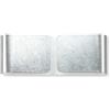 Ideal Lux Clip Ap2 Mini Argento Lampada da parete
