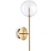 Ideal Lux Equinoxe Ap1 Ottone Lampada da parete