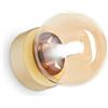 Ideal Lux Perlage Ap1 Ambra lampada da parete