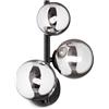 Ideal Lux Perlage Ap3 Fumè Lampada da parete
