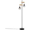 LEDKIA LIGHTING LEDKIA Lampada da Terra Monah Nero