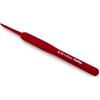Frida's Wollhaus Tulip Etimo - Uncinetto rosso con impugnatura confortevole, punta liscia e presa facile, 15 misure (3 mm)