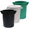 PEBSHOP Coperchio Oppure BIDONE IMMONDIZIA SOVRAPPONIBILE (BIDONE LT 100 - Ø 53 X H 66 CM - Verde)