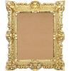LIGUORO SHOP Cornice Rettangolare In Stile Barocco Veneziano Finto Vintage Shabby Chic cm 45x37 Per Foto Poster Stampe (Oro)