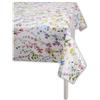 Casatessile Tovaglia plastificata Italiana Fiori E Foglie Tovaglia Cerata, Tovaglia Plastica - VAR. 8, 12 posti 140x240 cm.