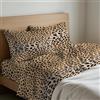 GC ARREDOCASA Set Lenzuola Una Piazza e Mezza - MACULATO - 100% Cotone Quadrifoglio - Un Completo Lenzuola Letto una piazza e mezza Made in Italy
