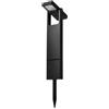 damastoreitalia Lampioncino Lampione Paletto LED Orientabile con Pannello Solare e picchetto da Giardino 10W CCT Luce calda, Luce fredda, Luce Naturale, IP65, 200 lumen (Orientabile)