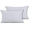 Cieffepi Home Collections Federa Copricuscino MULTICOLOR (Set 2 Federe 30x50 cm, Ghiaccio)