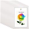 MG Design Set da 10 cornici portafoto 15 x 23 cm - Cornici in legno Bianco con vetri acrilici infrangibili, verticale e orizzontale, da appendere e da appoggiare