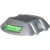 FADDR Solar Deck luci, LED Road Studs Light, Lampada Sicurezza Stradale Segnalazione Lampeggiante luci quadrate per Esterni Recinzione, Verde, Taglia Unica