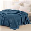 Whale Flotilla Coperta Plaid Pile in Flanella per Divano, 230 x 270 cm