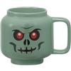 Room Copenhagen LEGO - Tazza in ceramica con scheletro verde, piccola, 225 ml