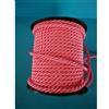 PIZZITALIANI LACES & RIBBONS SINCE 1953 Rotolo mt.25 Diametro mm.6 colore ROSA CALDO - Cordone intrecciato prodotto in Italia - Cordoncino, corda, passamaneria decorativa, nastro corda per il fai da te creativo