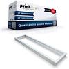 Print-Klex LED Pannello Telaio 120x30cm Montaggio Telaio Parete Wandrahmen Cornice Bianco - Ufficio Plus Serie